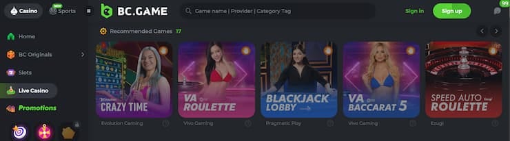 Discover the Thrilling World of BC Game